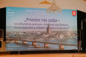 Otváracia konferencia projektu “Priestor nás spája"